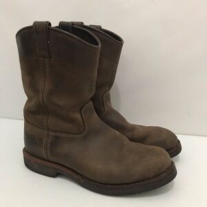 Chippewa Men's Brown Leather Boots Size 11D